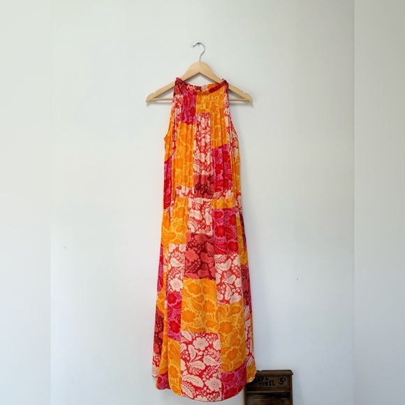 ANN TAYLOR | Patchwork Floral Maxi dress | S - Picture 4 of 9